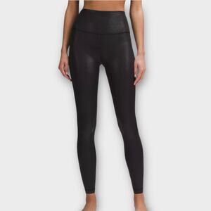 Lululemon Sparkle Black Leggings Size 2